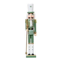 Soldatino Schiaccianoci in legno (H92 cm) Viktor Verde