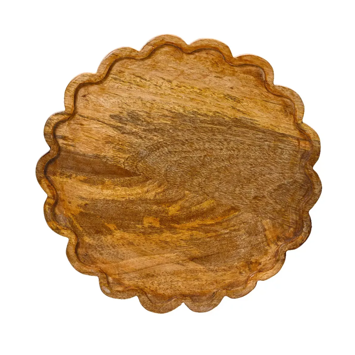 Sottopiatto in legno di mango (D30 cm) Stile campagna Naturale