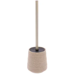 Spazzola per WC in poliresina effetto sabbia Lina Beige