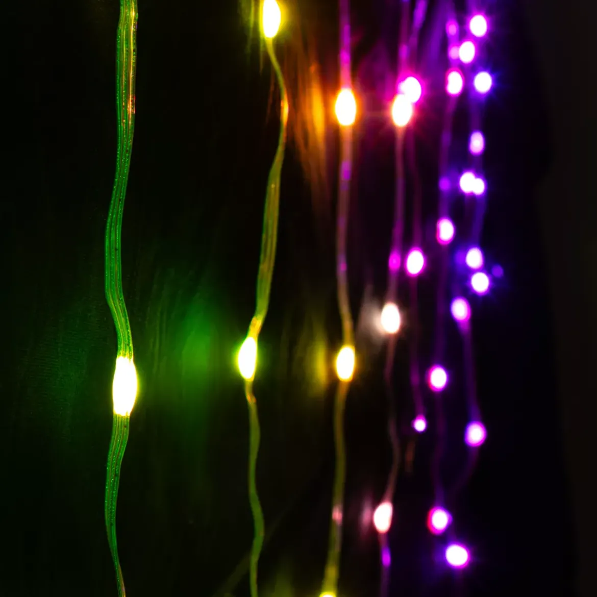 Stalattite Luminosa Digitale L3 m 85 LED Multicolore