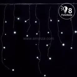 Stalattite luminosa lung.7,50 m Bianco freddo 175 LED CN