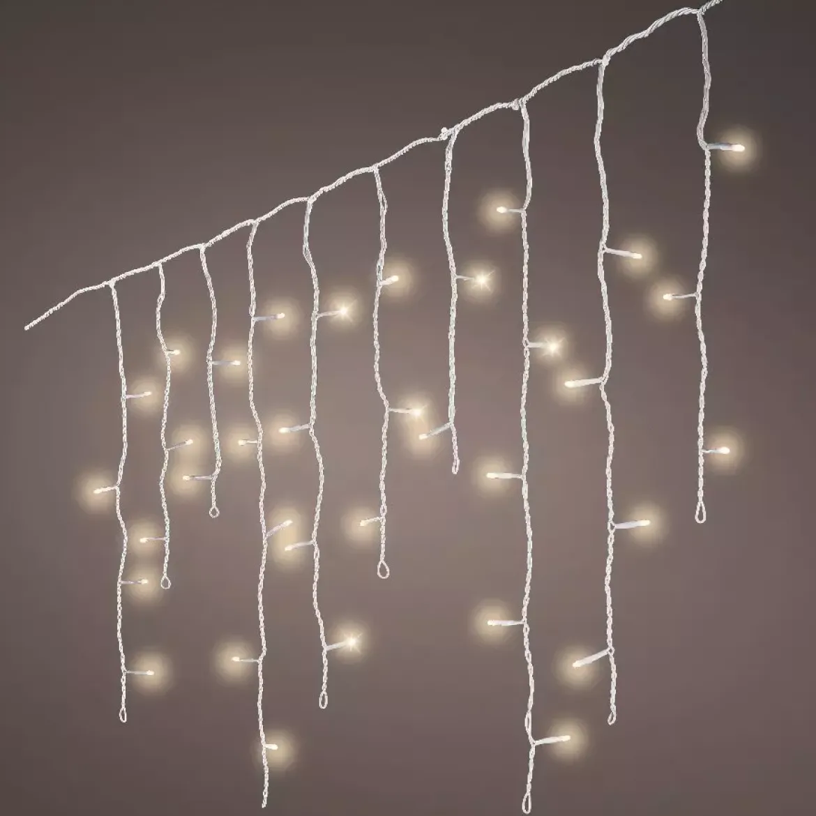 Stalattite luminosa Timer lung.30 m Bianco caldo 900 LED Stars XL CB