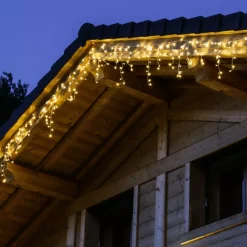Stalattitie luminosa lung.20 m Bianco caldo 490 LED CB