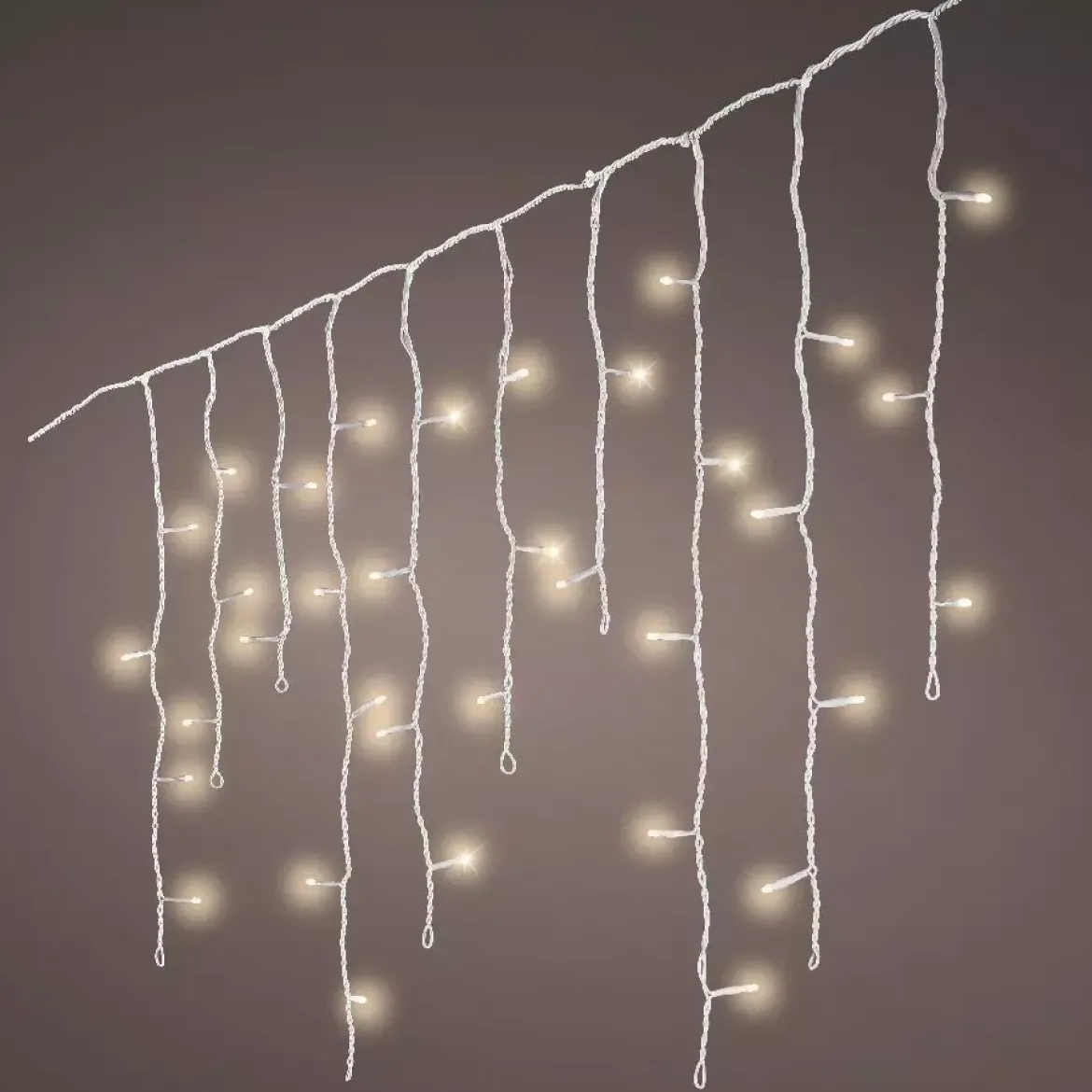 Stalattitie luminosa lung.11 m Bianco caldo 259 LED CB