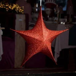 Stella di Natale da appendere (80 cm) Natale Rosso