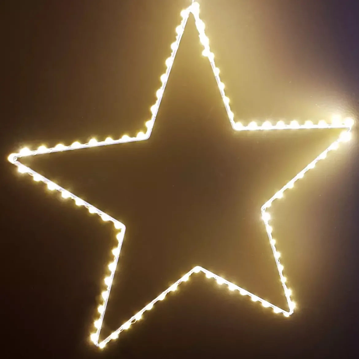 Stella luminosa Kais grande modello Bianco caldo 175 LED