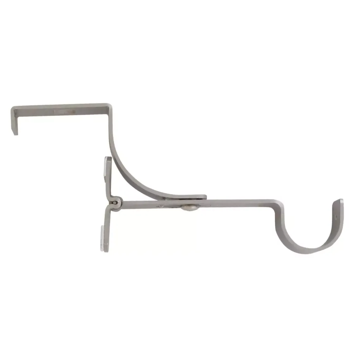 Supporto per bastone per cassettone dell'avvolgibile(L135 / D28 mm) Argento opaco