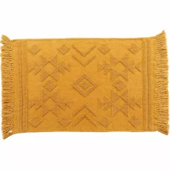 Tappeto cotone (90 cm) Cilaos Giallo zafferano