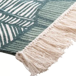 Tappeto cotone (170 cm) Jungle Verde