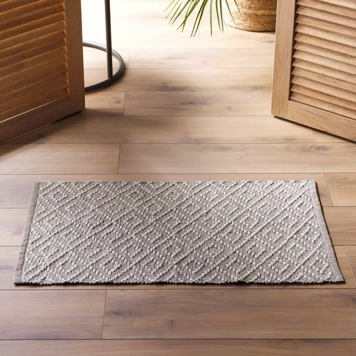 Tappeto cotone (50 x 80 cm) Dorana Tortora
