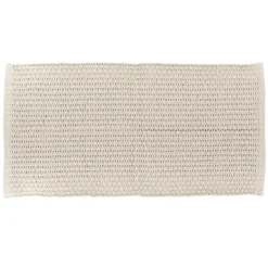 Tappeto cotone intrecciato (45 x 90 cm) Quito Beige