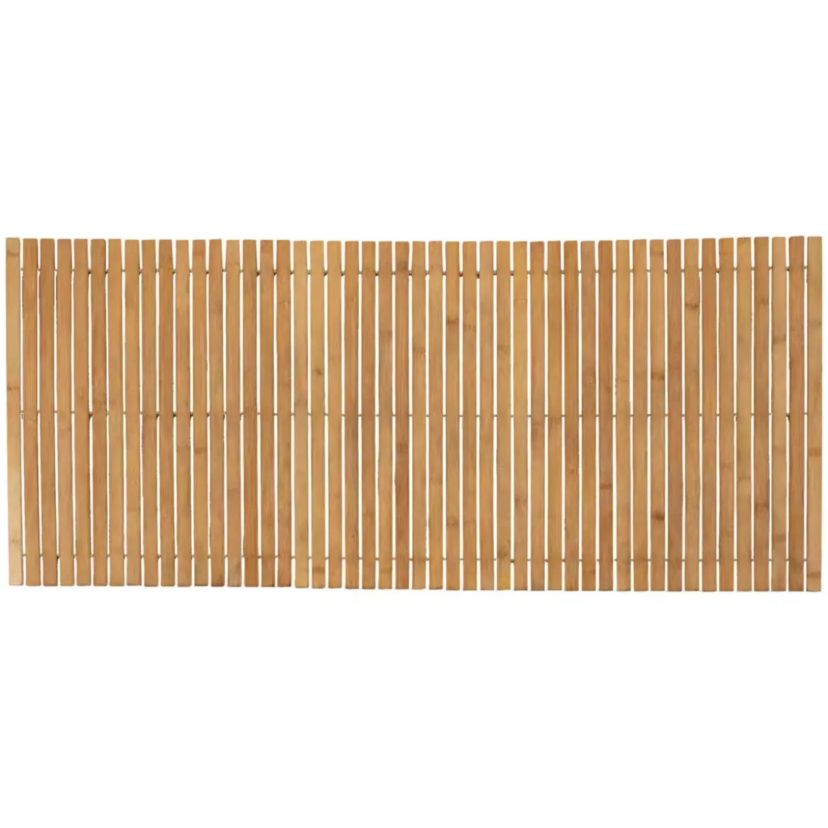 Tappeto da bagno bambù (120 x 50 cm) Leo Beige