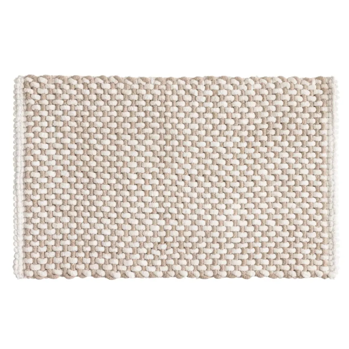 Tappeto da bagno in cotone (50 x 80 cm) Rafael Beige
