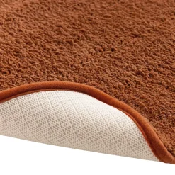 Tappeto da bagno in microfibra (50 x 80 cm) Maël Terracotta