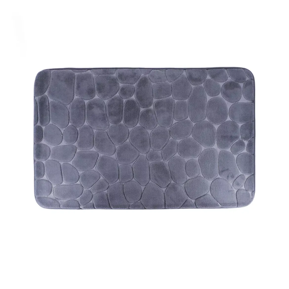 Tappeto da bagno memory foam (50 x 80 cm) Galeo Grigio scuro