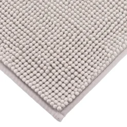 Tappeto da bagno microfibra (45 x 75 cm) Grigio chiaro
