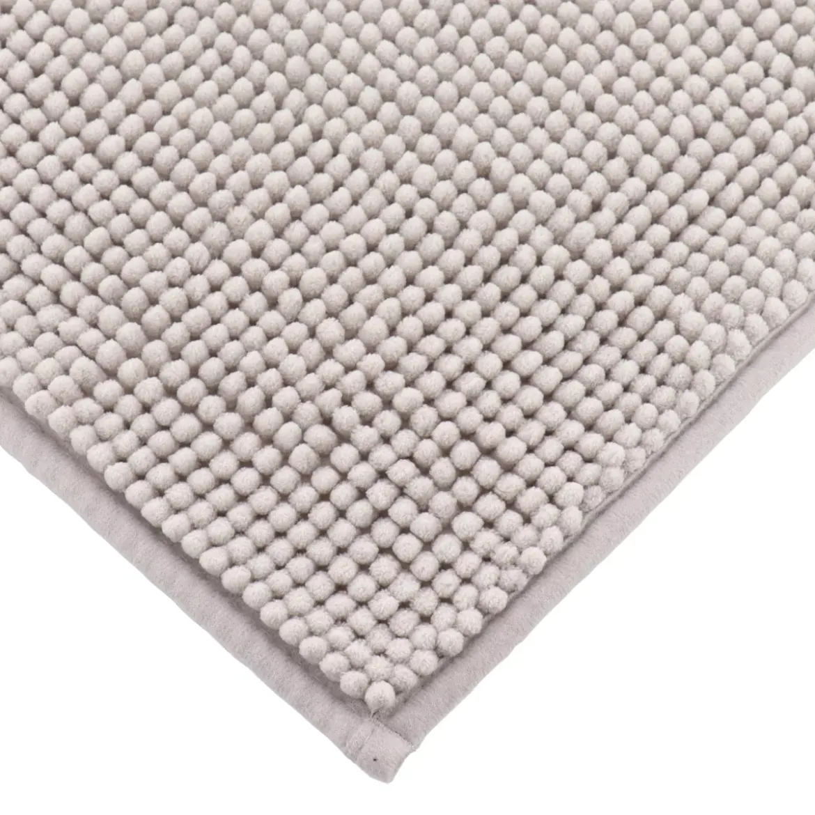 Tappeto da bagno microfibra (45 x 75 cm) Grigio chiaro
