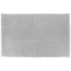 Tappeto da bagno microfibra (50 x 80 cm) Grigio chiaro