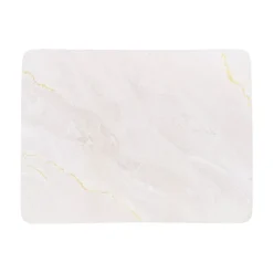 Tappeto da bagno rettangolare antiscivolo (45 x 60 cm) Lina Beige