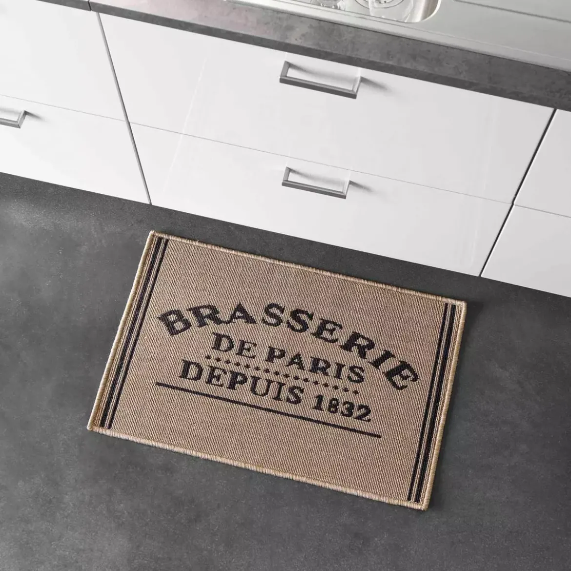 Tappeto da cucina (80 cm) Troquet Beige
