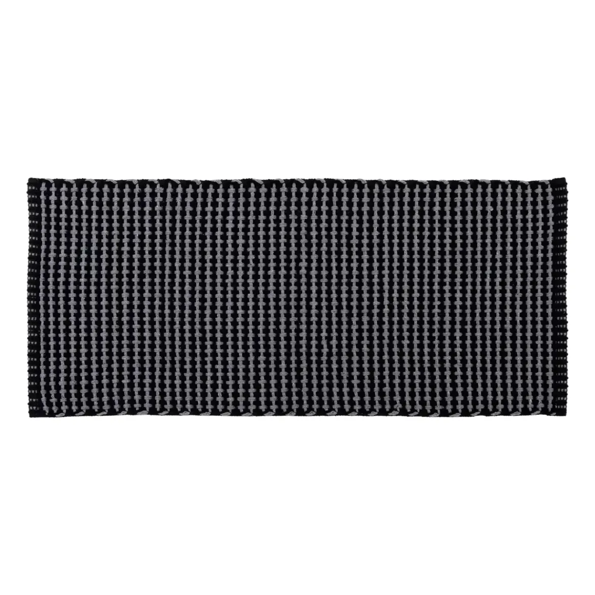 Tappeto da salotto in cotone (50 x 120 cm) Mimetismo Grigio antracite e nero