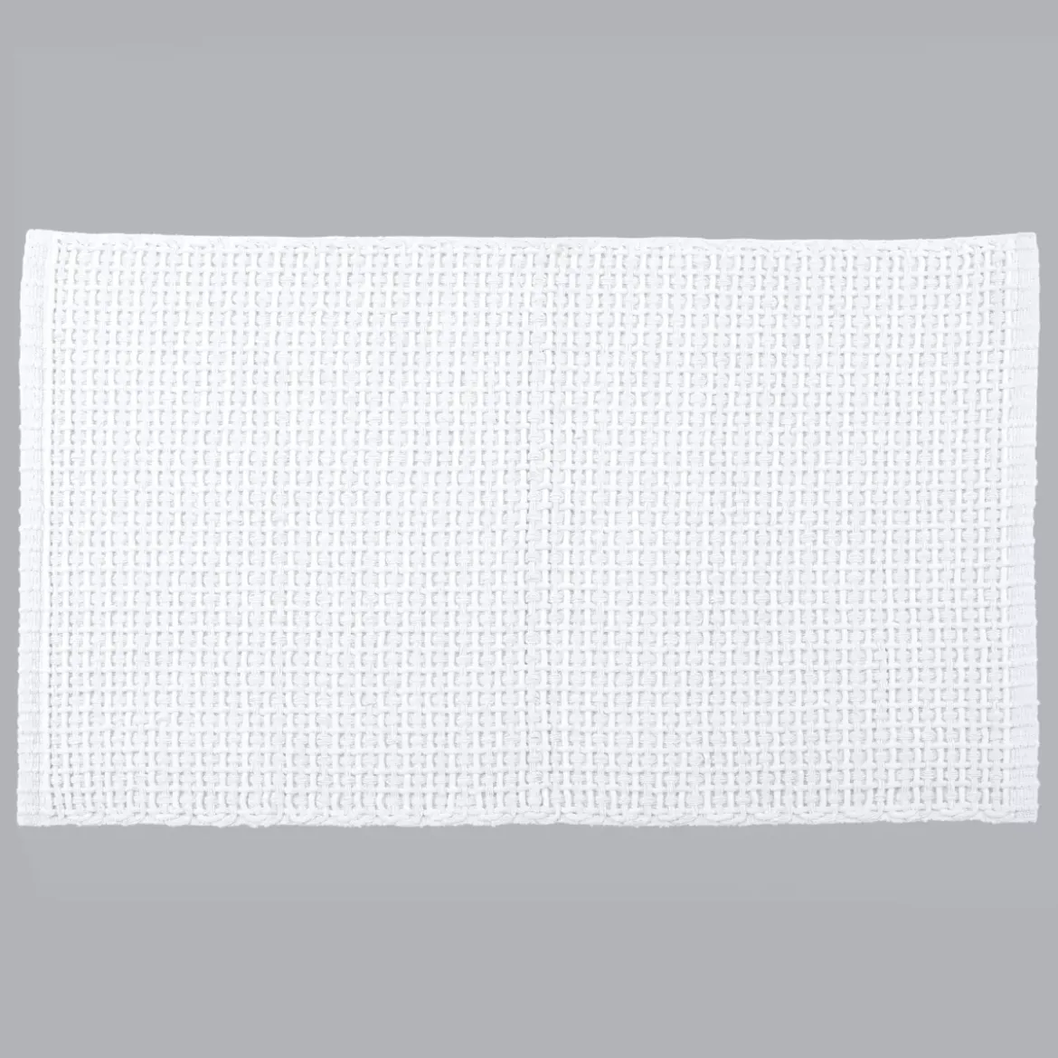 Tappeto da salotto in cotone (50 x 90 cm) Mimetismo Bianco