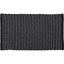 Tappeto da soggiorno cotone (50 x 90 cm) Mimetisme Grigio antracite e nero