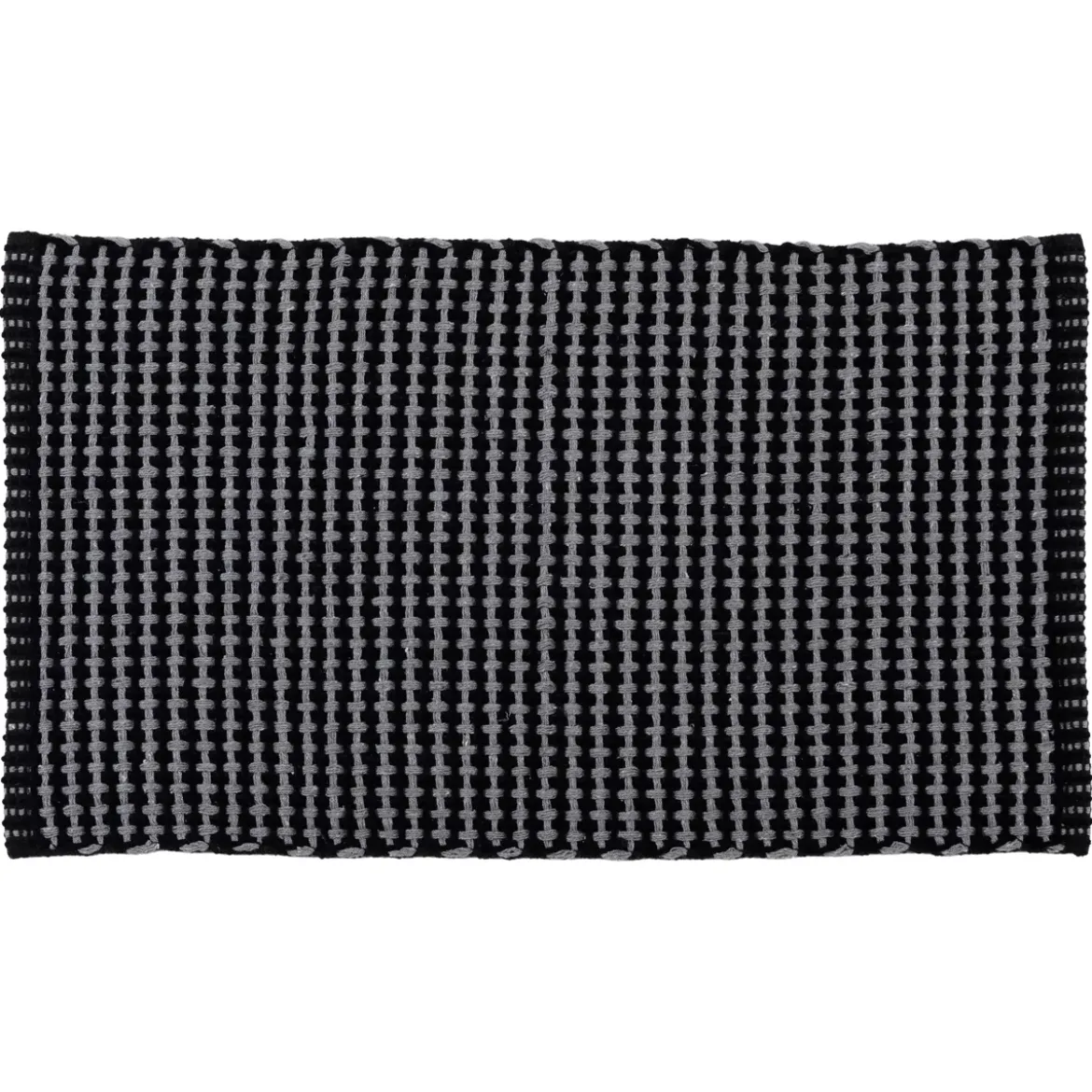 Tappeto da soggiorno cotone (50 x 90 cm) Mimetisme Grigio antracite e nero