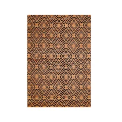 Tappeto da soggiorno rettangolare juta tessuto a mano (160 x 230 cm) Meera Beige