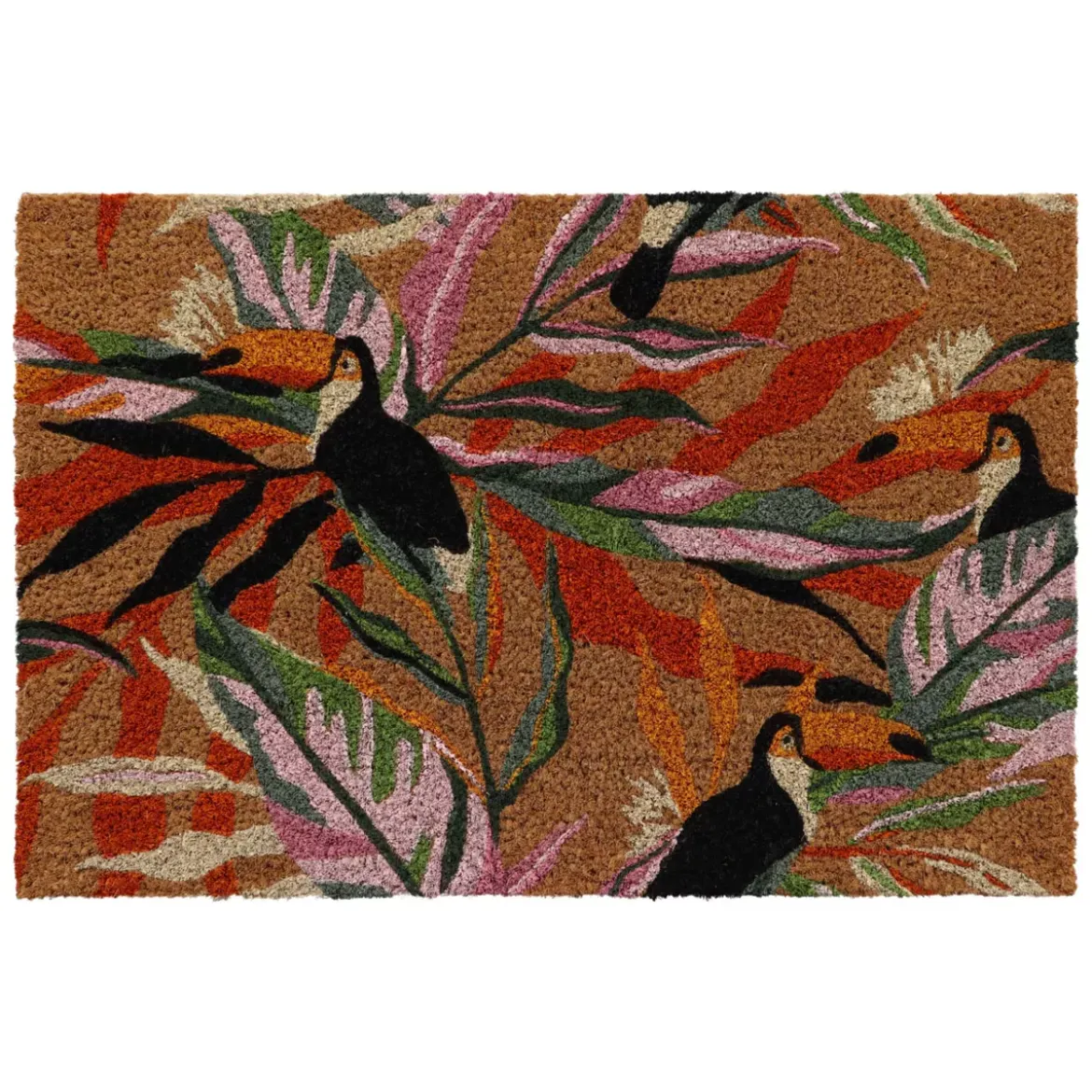 Tappeto di cocco (40 x 60 cm) Caraibi Multicolore