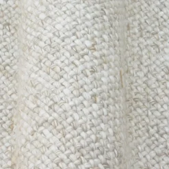 Tappeto rettangolare in lana tessuta per soggiorno (140 x 200 cm) Jacks Beige