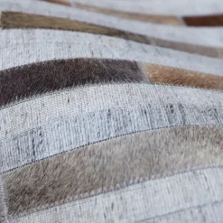 Tappeto rettangolare per soggiorno in lana jacquard (160 x 230 cm) Sanjay Grigio