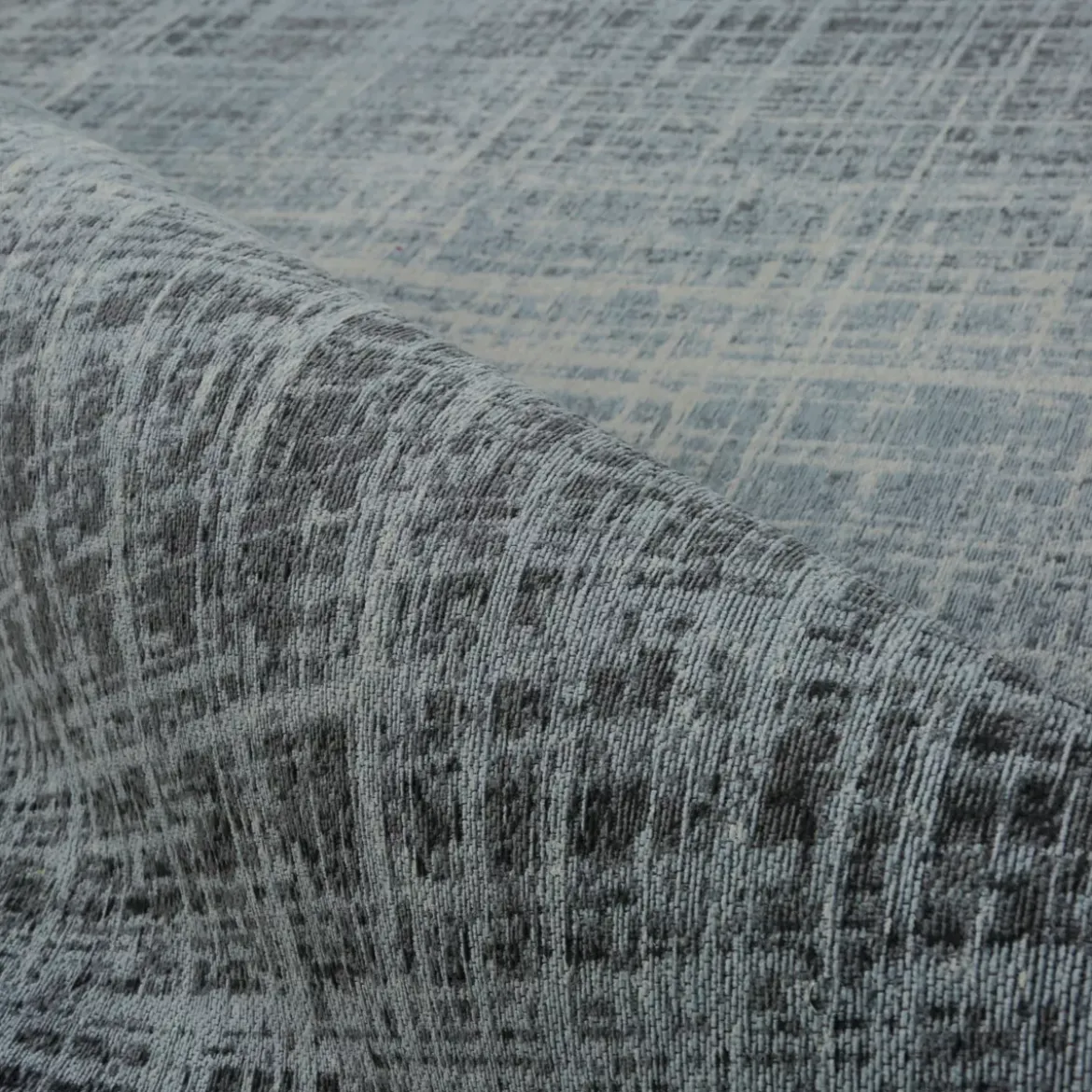 Tappeto da soggiorno rettangolare jacquard (140 x 200 cm) Shiraz Argento