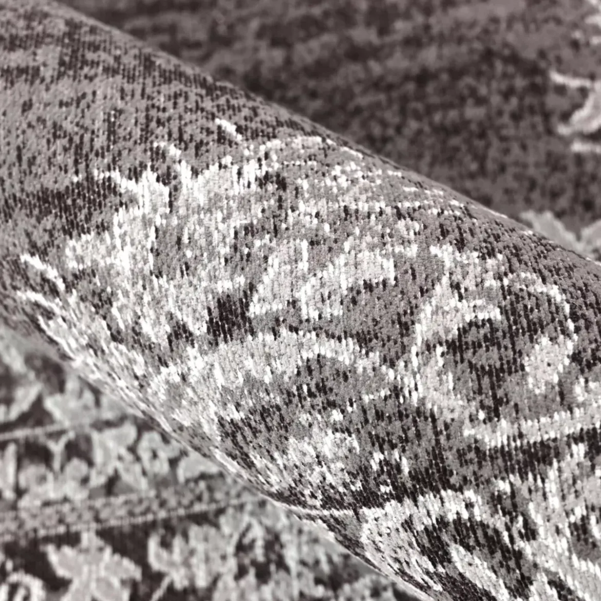 Tappeto da soggiorno rettangolare jacquard (160 x 230 cm) Sana Grigio