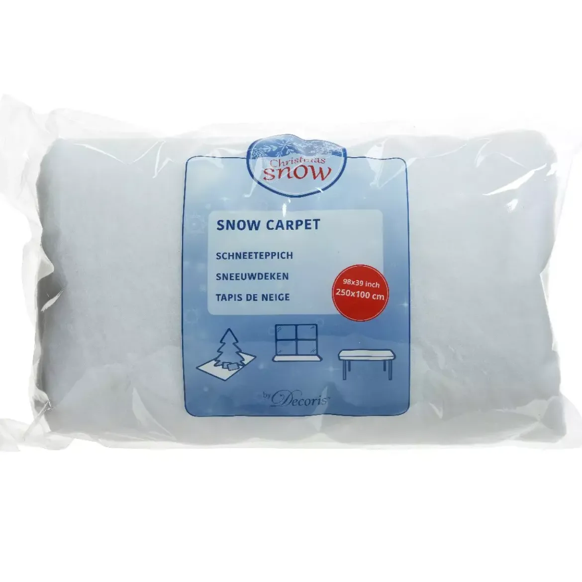 Tappeto di neve rettangolare L250 cm