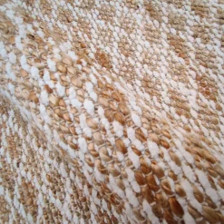 Tappeto rettangolare in juta fatto a mano (160 x 230 cm) Yuki Marrone