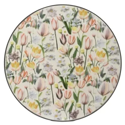 Tavolo bistro rotondo pieghevole in mosaico (D58 cm) Lisse Pastel