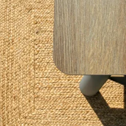 Tavolo da giardino alluminio 8 posti (136 x 136 cm) Amalfi Grigio antracite