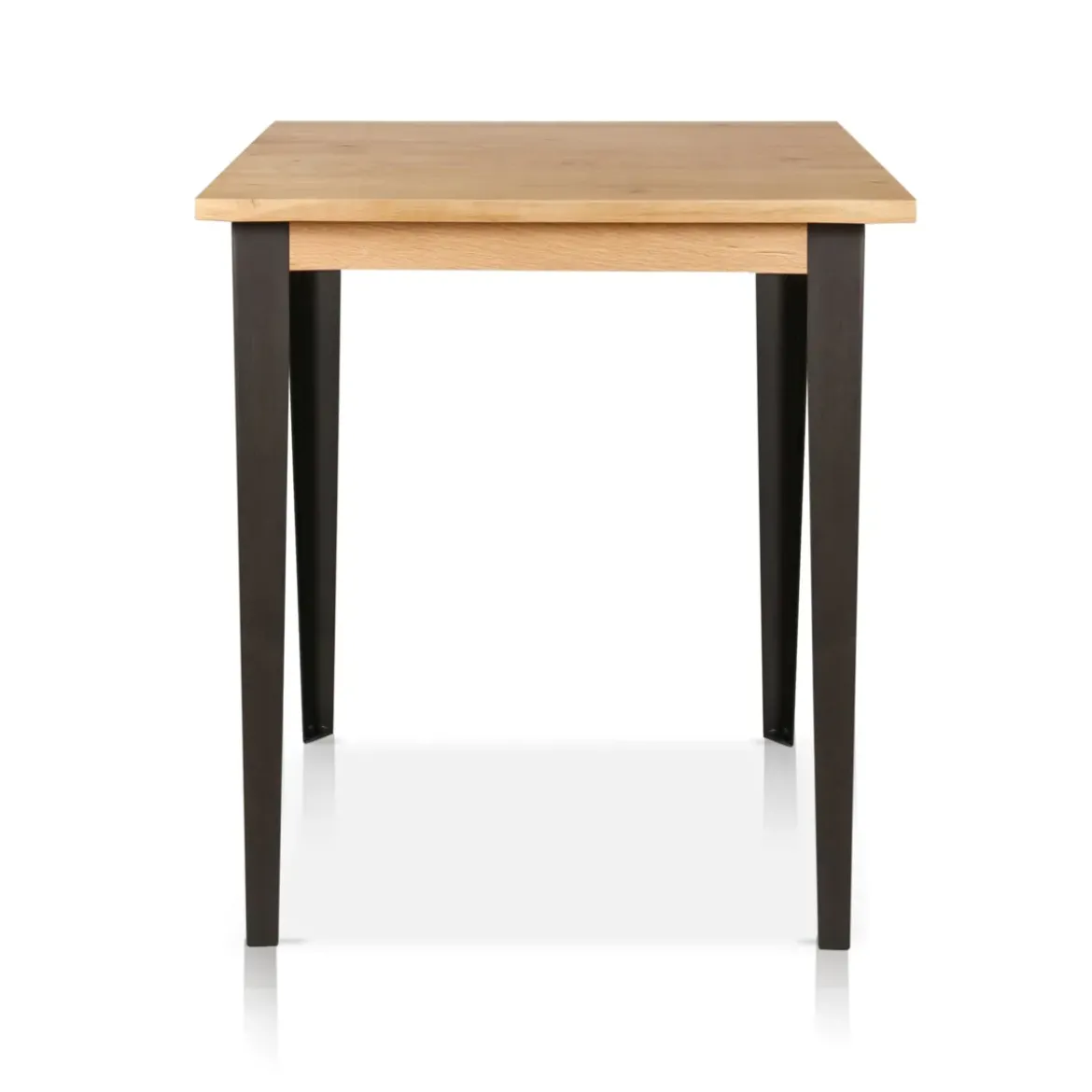 Tavolo da bar quadrato in rovere massiccio (H90 cm) Bristol Naturale
