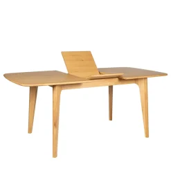 Tavolo rettangolare allungabile in rovere (140 cm) Bilbao Naturale