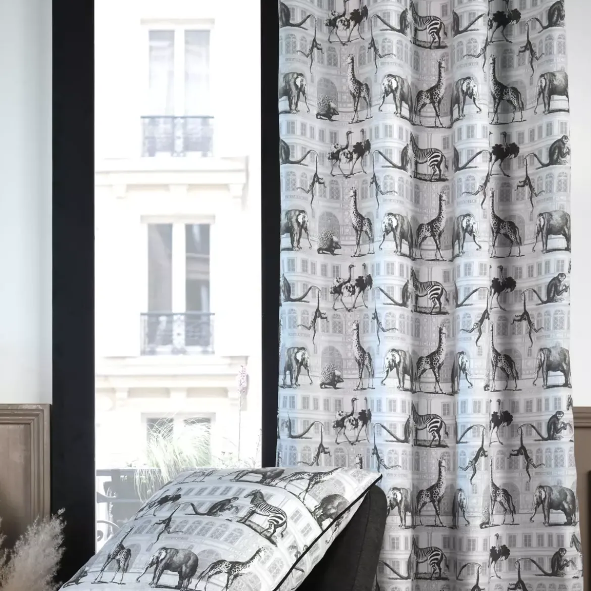 Tenda (135 x 250 cm) Haussmann Grigio