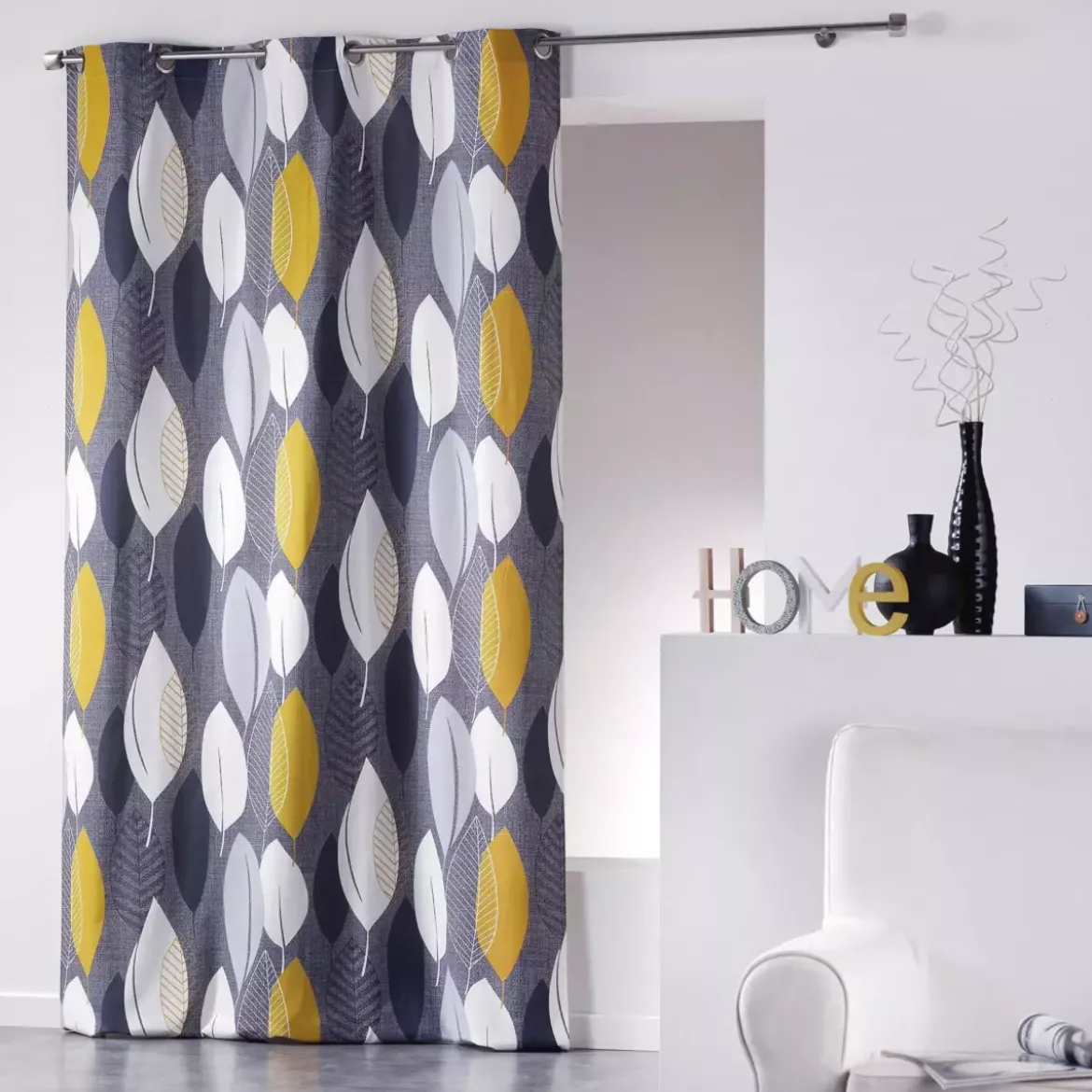 Tenda (140 x 240 cm) Leafy Giallo