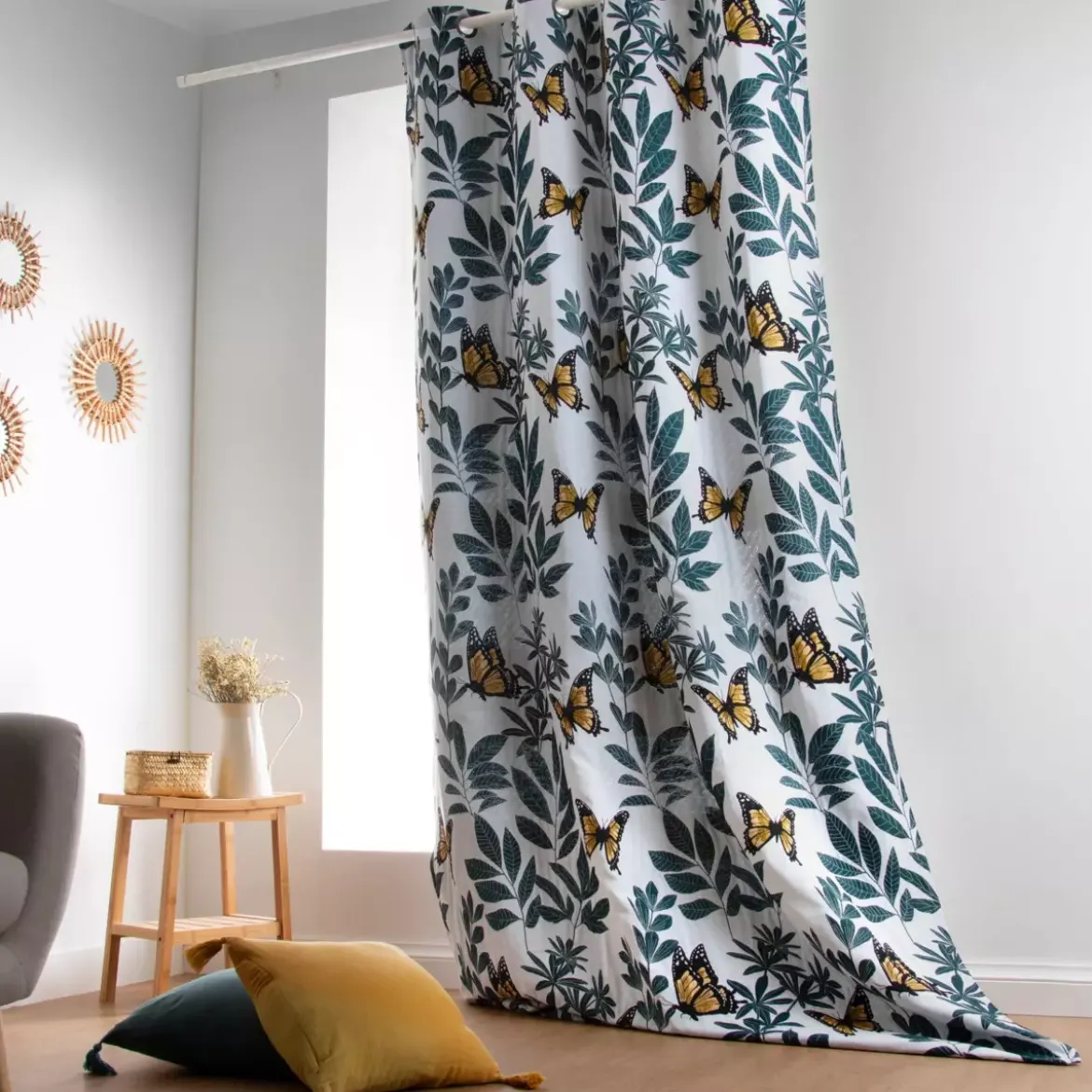 Tenda (140 x 270 cm) Mariposa Arancione