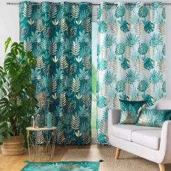 Tenda (140 x 260 cm) Ornella Verde smeraldo