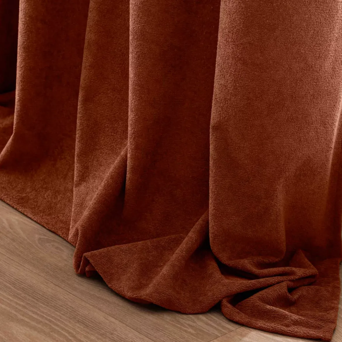 Tenda a occhielli (140 x 260 cm) Winona Terracotta