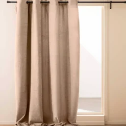 Tenda a occhielli Winona (140 x 260 cm) Beige