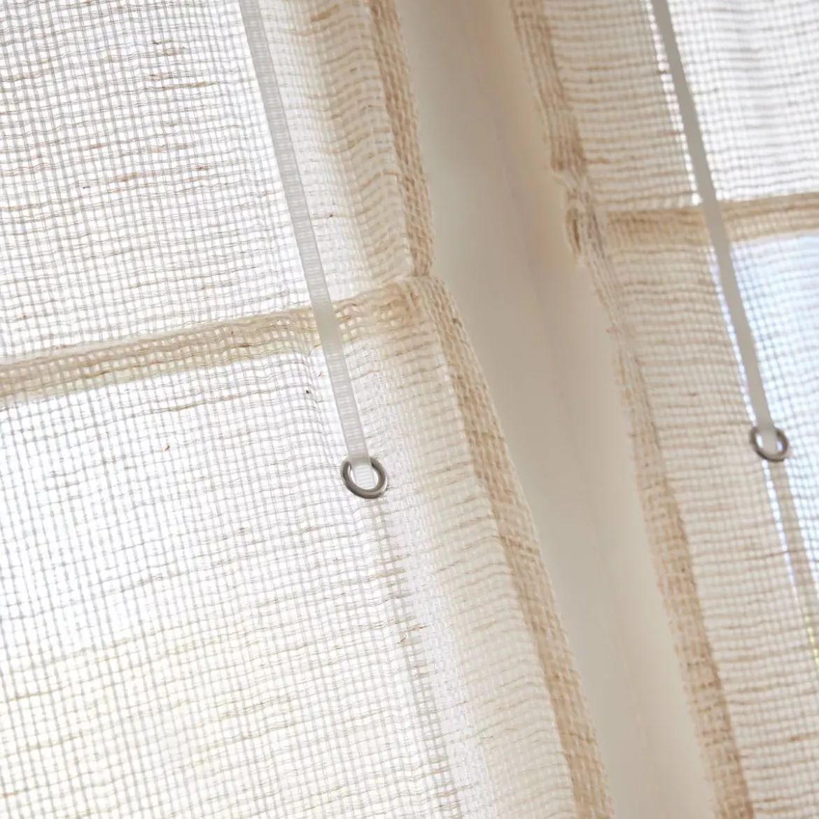 Tenda a pacchetto passanti nascosti (60 x 180 cm) Luca Beige