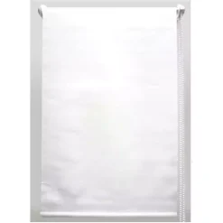 Tenda a rullo oscurante (90 x H180 cm) Tinta unita Bianco