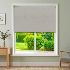Tenda a rullo oscurante testurizzata (180 x 200 cm) Nyx Tortora