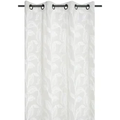 Tenda ad occhielli (140 x 260 cm) Hemera Ecru